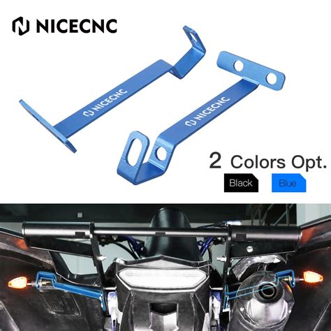 Nicecnc Atv Rear Turn Signal Light Mount Bracket Holder For Yamaha Raptor 700 700r Yfm Yfm700 ...