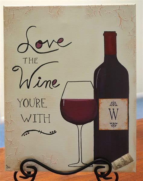 Love the wine you're with 11x14" canvas art | 11x14 canvas, Canvas art, Canvas