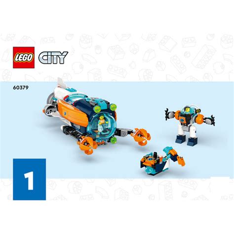 LEGO Deep-Sea Explorer Submarine Set 60379 Instructions | Brick Owl ...