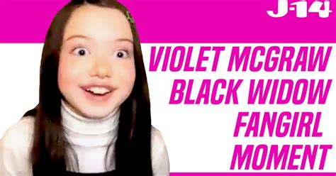 'Black Widow' Star Violet McGraw on Her 'Love' for Marvel Movies | J-14