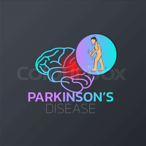 Parkinsons Disease icon design, medical logo. Vector illustration ...