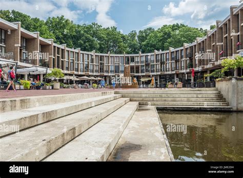 Lake Anne Plaza in Reston, VA Stock Photo - Alamy