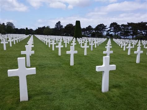 Free Images : france, symbol, cross, grave, memorial, normandy ...