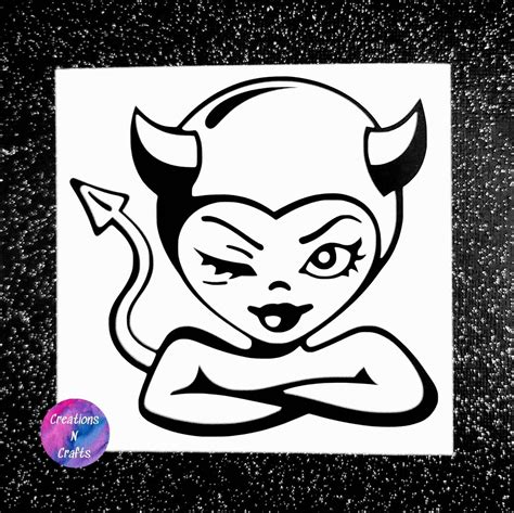 She Devil Vinyl Decal, She Devil Decal, She Devil Sticker, She Devil ...