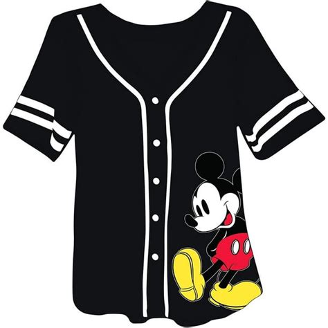 Disney Ladies Mickey Mouse Fashion Shirt - Ladies Classic Mickey Mouse ...