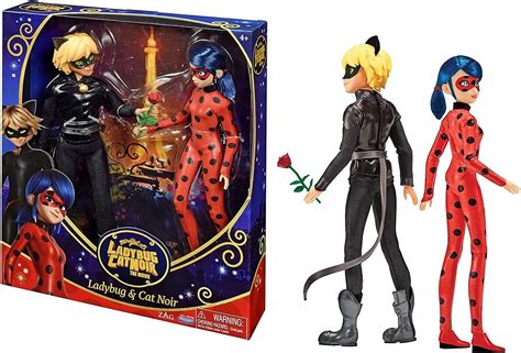 Buy Miraculous Ladybug Cat Noir Movie 2 Pack Doll 2022 Exclusive Adrien ...