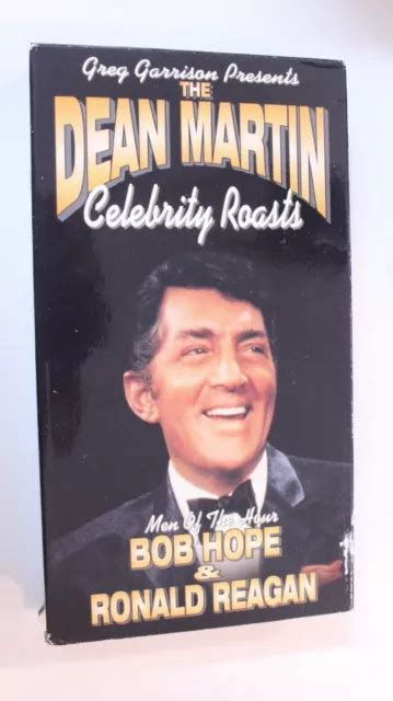 DEAN MARTIN CELEBRITY Roasts VHS Tape Bob Hope and Ronald Reagan S2B £5.48 - PicClick UK