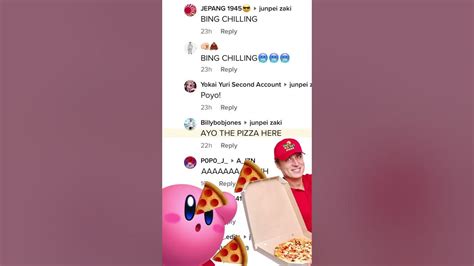 Remixing my TikTok comments 😂🤣 Kirby likes pizza? - YouTube