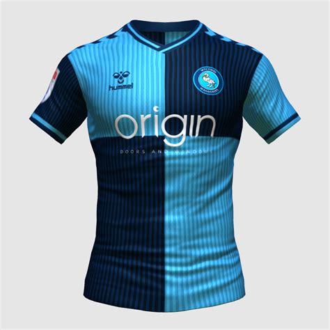 Wycombe Wanderers 2023/24 home concept kit - FIFA 23 Kit Creator Showcase