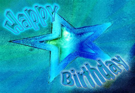 "Bright Star Happy Birthday Card" by donnagrayson | Redbubble