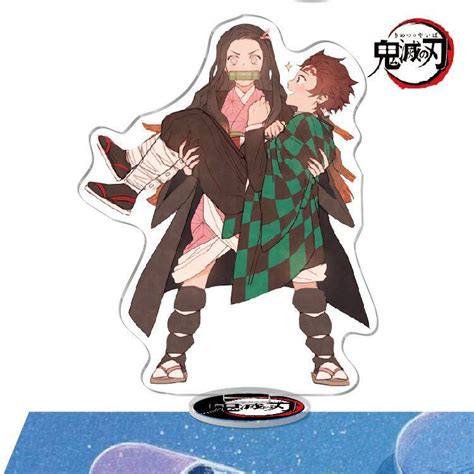 Demon Slayer Anime - Nezuko and Tanjiro 16cm Acrylic Stand - $14.99 ...