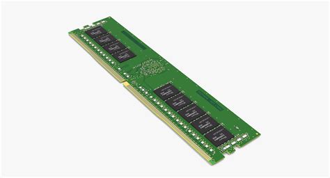 3D ddr4 sdram memory module model - TurboSquid 1430433