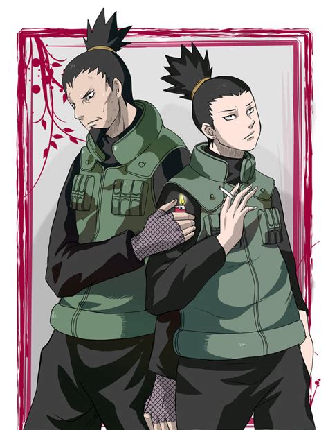 Shikamaru and Shikaku by Lairam on DeviantArt