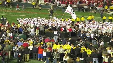 2010 Rose Bowl Trophy Ceremony - YouTube