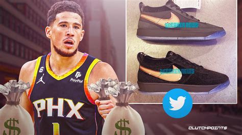 Suns' Devin Booker unveils look at first signature Nike shoe