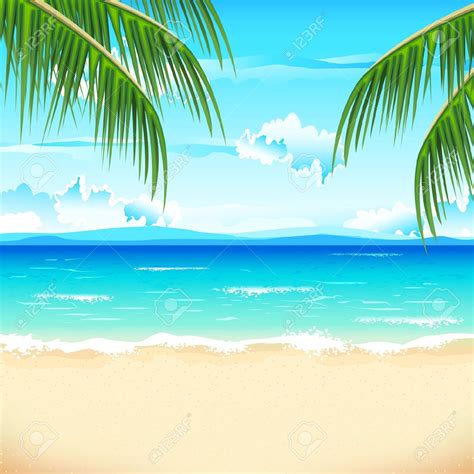 Beach scene stock illustrations cliparts and free – Clipartix