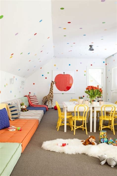 44 Beautiful Diy Playroom Kids Decorating Ideas | Modern kids playroom ...