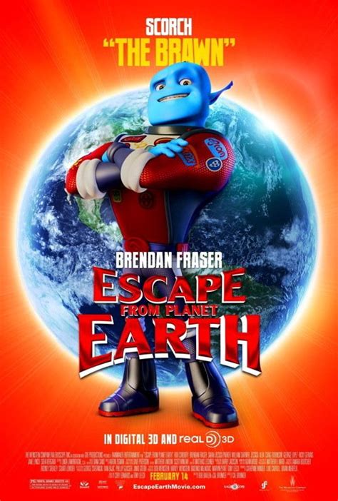 Escape From Planet Earth Scorch Animation 32x24 Print Poster