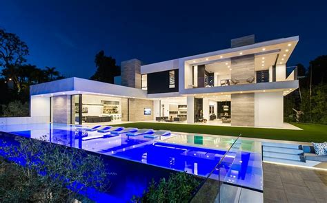 $35 Million Newly Built Contemporary Mansion In Beverly Hills, CA ...