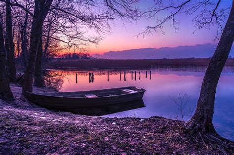 Sunset on the White Lake Photograph by Dmytro Korol - Fine Art America