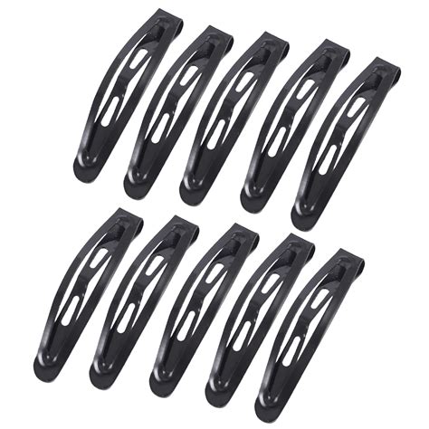 5 pairs of Bendy Snap hair clips portable black snap hair clips-in Hair Accessories from Mother ...