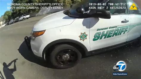 VIDEO: Sonoma County officer opens fire as attempted stabbing suspect ...