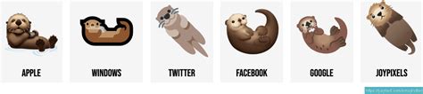 🦦 Otter emoji