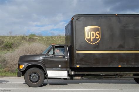 UPS box truck - Imgflip