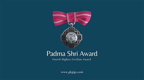 List Of Padma Shri Award Recipients (1954-2022) - GkGigs