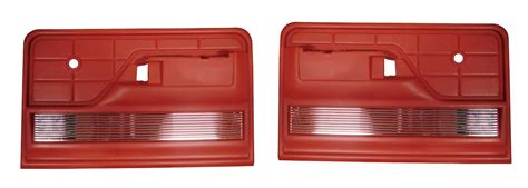 1973-1979 Ford Bronco and F Series Truck OEM Red XLT Door Panels Pair ...