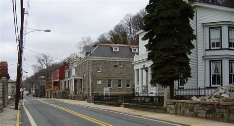 Main Street in historic Port Deposit in Maryland image - Free stock photo - Public Domain photo ...