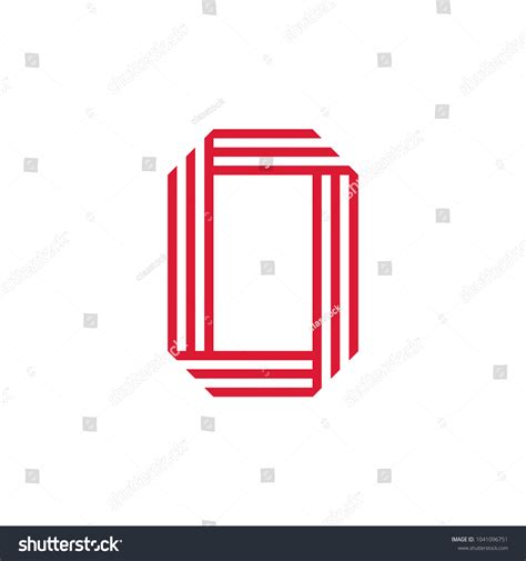 Red Band Abstract Logo Stock Vector (Royalty Free) 1041096751 ...