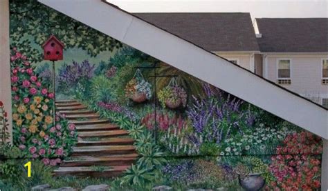 Outdoor Wall Mural Stencils Exterior Wall Murals | divyajanan