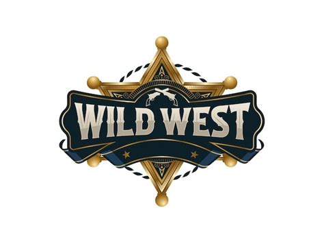 Premium Vector | Wild West logo design