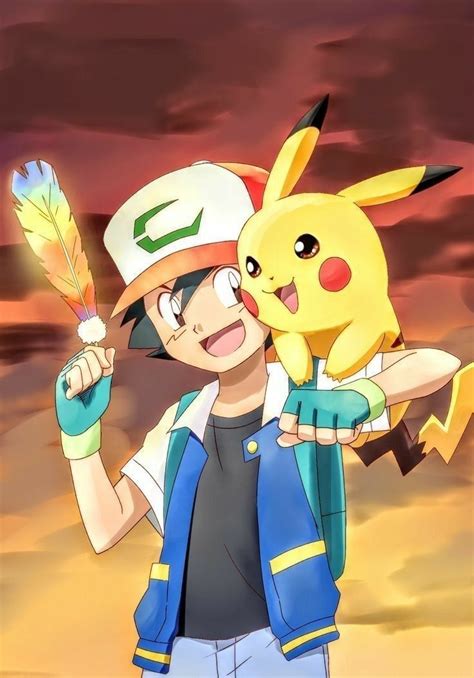 Ash ketchum fan art ash and pikachu – Artofit