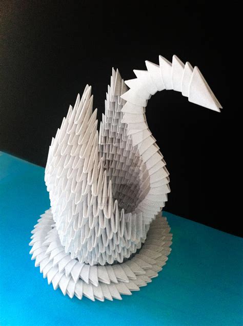 Origami Swan by itsfrancesca on DeviantArt