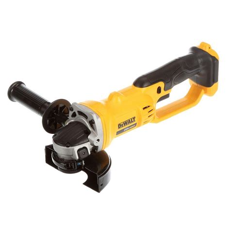 DEWALT 20-Volt MAX Lithium-Ion Cordless 4-1/2 in. Grinder (Tool-Only)-DCG412B - The Home Depot