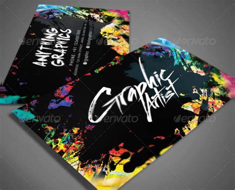 40+ Artist Business Cards in Word, PSD, AI, Vector EPS Format Download