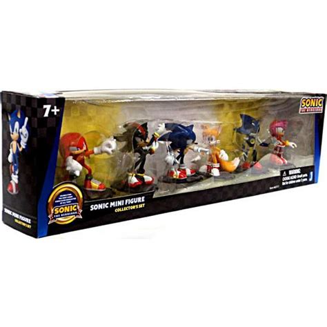 Sonic The Hedgehog 20th Anniversary Sonic Collector's Set Mini Figure 6-Pack - Walmart.com ...