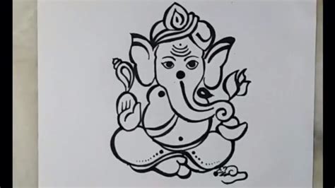 Collection of 999+ Incredible Ganesh Drawing Images in Full 4K