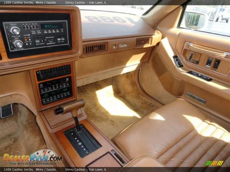 Saddle Interior - 1988 Cadillac SeVille Photo #18 | DealerRevs.com