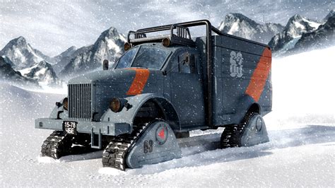 ArtStation - Custom GAZ-63 truck