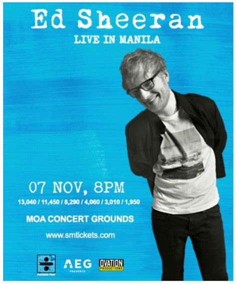 ed sheeran live in manila Archives - Philippine Concerts