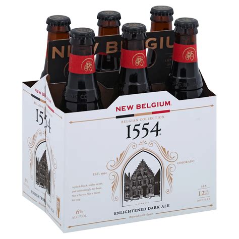 New Belgium 1554 Enlightened Black Ale Beer 6 pk Bottles - Shop Beer at H-E-B