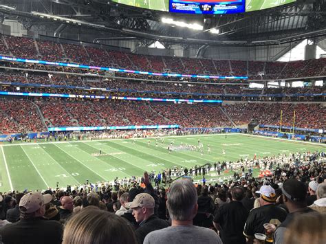 Peach Bowl | Peach bowl, Soccer field, Ucf