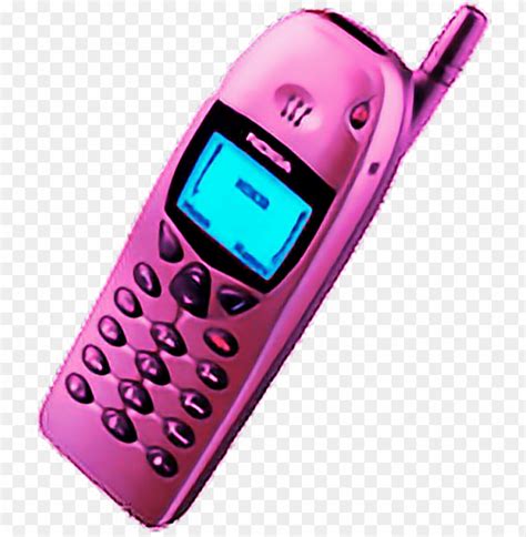 Aesthetic Vaporwave Tumblr Cellphone - Nokia 6110 PNG Transparent With ...