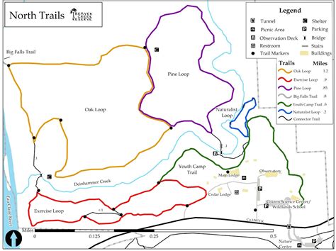 Day Hiking Trails: Array of trails await at Beaver Creek Reserve