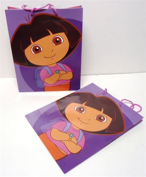 MansionOccasions.com : X-Large Dora The Explorer Gift Bag - 72 Units ...