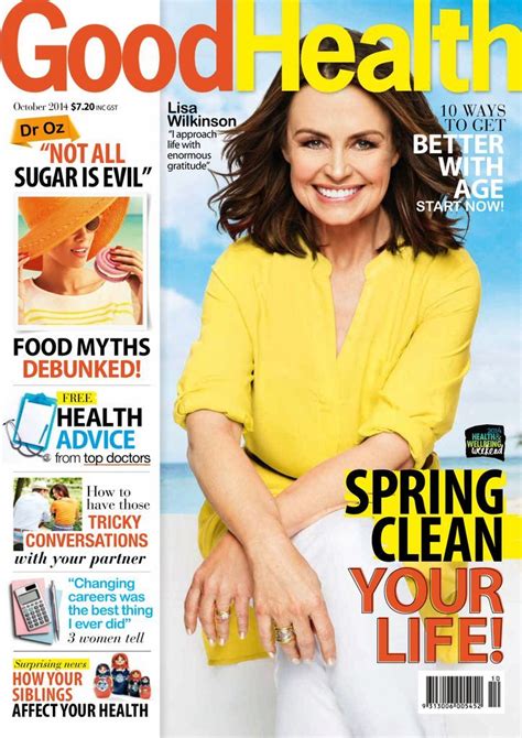 Good Health Back Issue October 2014 (Digital) in 2021 | Health, Health magazine, Health advice