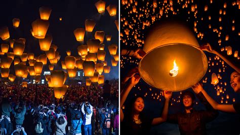 You Have To Witness The One-Of-Its-Kind Taiwan Sky Lantern Festival